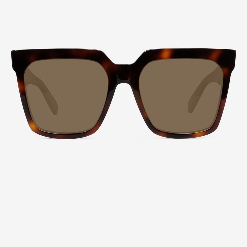Square Acetate Sunglasses with side studs